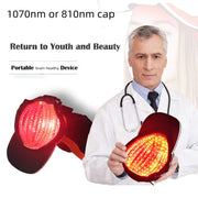 NEU ! EMG CAP, 1070 nm Gamma-Gehirnwellen-LED-Lichttherapie 276 LEDs Photobiomodulation ( PBM )