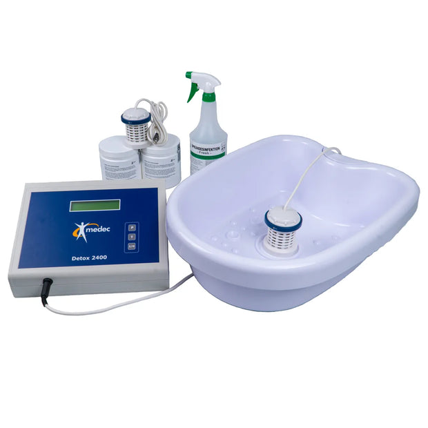 NEU ! EMG / MEDEC Elektrolyse- DETOX Fussbad 2400